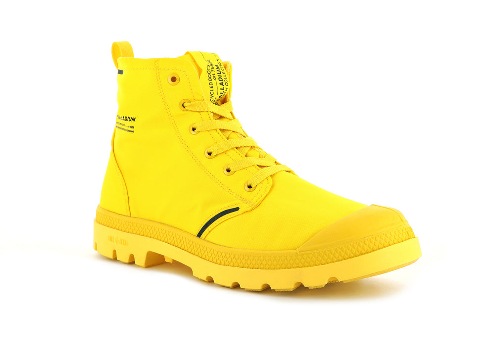 Botas Palladium PAMPA LITE+ RECYCLE WP+ Mujer Amarillo | Costa Rica-32601